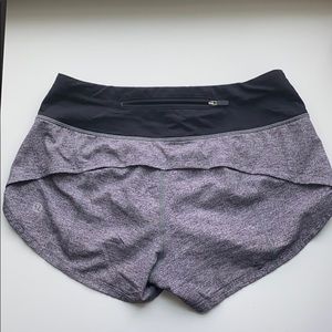 Grey lululemon shorts